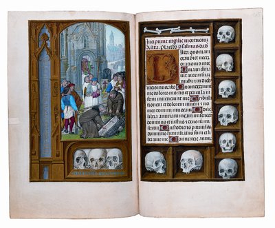 ロスチャイルド時間帳、ゲントまたはブルージュのフォリオ、1505年頃 作： Flemish School