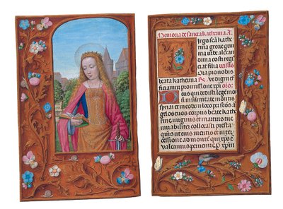 ロスチャイルド時間帳、ゲントまたはブルージュのフォリオ、1505年頃 作： Flemish School
