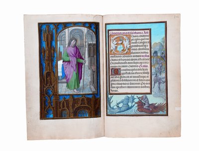 ロスチャイルド時間帳、ゲントまたはブルージュのフォリオ、1505年頃 作： Flemish School