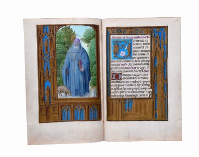 ロスチャイルド時間帳、ゲントまたはブルージュのフォリオ、1505年頃 作： Flemish School