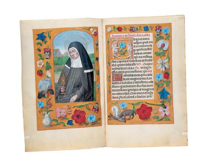 ロスチャイルド時間帳、ゲントまたはブルージュのフォリオ、1505年頃 作： Flemish School