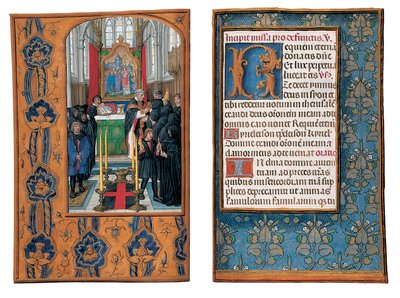 ロスチャイルド時間帳、ゲントまたはブルージュのフォリオ、1505年頃 作： Flemish School