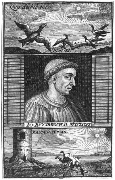 ヤンファンルイスブローク（1293-1381） 作： Flemish School