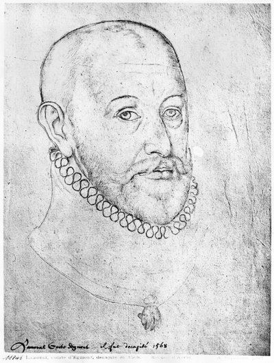 Lamoral（1522-68）「Recueil d&39;Arras」のエグモント伯爵 作： Flemish School