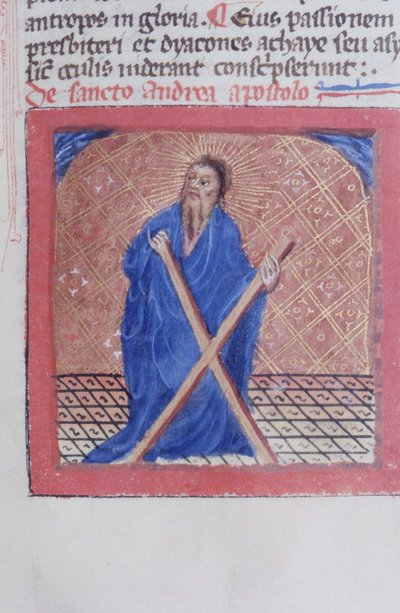 レジェンダアウレアからの世代1111ページ、ブルージュ、c.1400-10 作： Flemish School