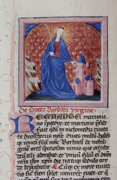 レジェンダアウレアからの世代1111ページ、ブルージュ、c.1400-10 作： Flemish School