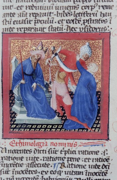 レジェンダアウレアからの世代1111ページ、ブルージュ、c.1400-10 作： Flemish School