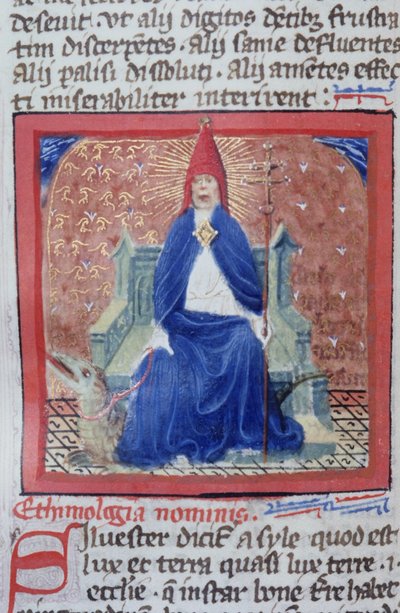 レジェンダアウレアからの世代1111ページ、ブルージュ、c.1400-10 作： Flemish School