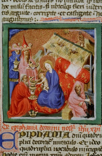 レジェンダアウレアからの世代1111ページ、ブルージュ、c.1400-10 作： Flemish School