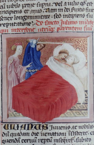 レジェンダアウレアからの世代1111ページ、ブルージュ、c.1400-10 作： Flemish School