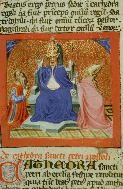 レジェンダアウレアからの世代1111ページ、ブルージュ、c.1400-10 作： Flemish School