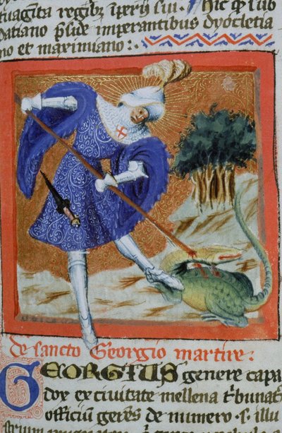 レジェンダアウレアからの世代1111ページ、ブルージュ、c.1400-10 作： Flemish School