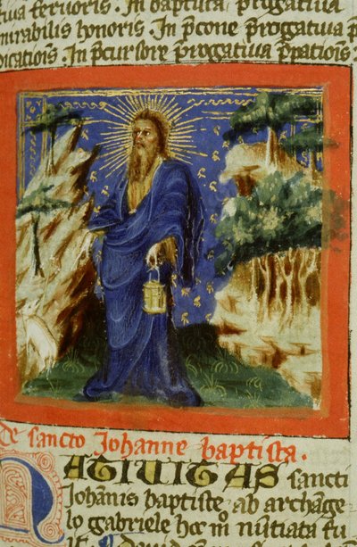 レジェンダアウレアからの世代1111ページ、ブルージュ、c.1400-10 作： Flemish School