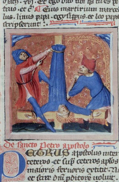 レジェンダアウレアからの世代1111ページ、ブルージュ、c.1400-10 作： Flemish School