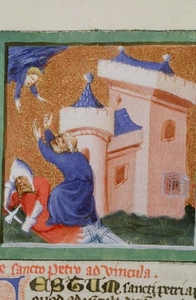 レジェンダアウレアからの世代1111ページ、ブルージュ、c.1400-10 作： Flemish School
