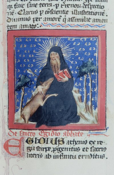 レジェンダアウレアからの世代1111ページ、ブルージュ、c.1400-10 作： Flemish School