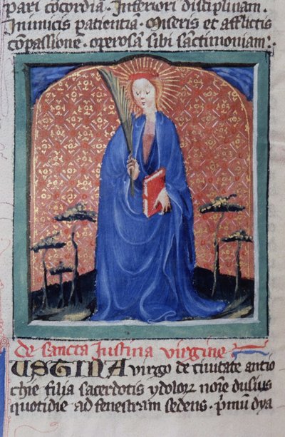レジェンダアウレアからの世代1111ページ、ブルージュ、c.1400-10 作： Flemish School