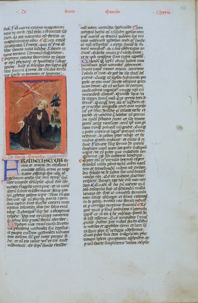 レジェンダアウレアからの世代1111ページ、ブルージュ、c.1400-10 作： Flemish School