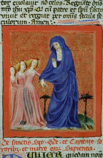 レジェンダアウレアからの世代1111ページ、ブルージュ、c.1400-10 作： Flemish School