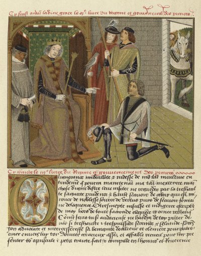 政権と王子の政府からのページ 作： Flemish School