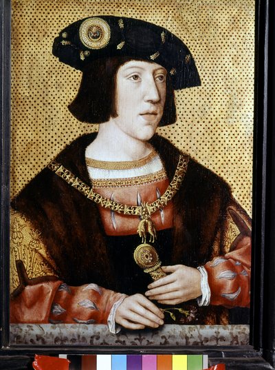 ドイツ皇帝シャルル5世（1500 - 1558）の肖像。16世紀のフランドル派（油彩・キャンバス 作： Flemish School