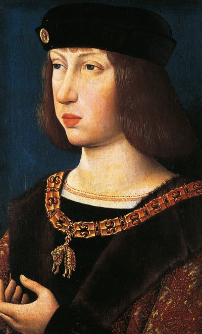 カスティーリャ王フィリップ1世の肖像。 作： Flemish School
