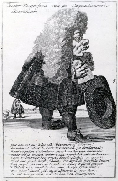 壮大な牧師、1668 作： Flemish School