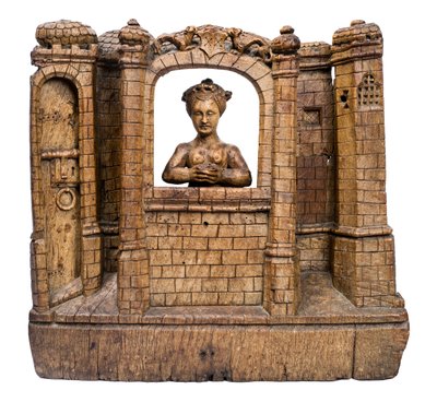 彼女の塔の聖バーバラ、1500年頃 作： Flemish School