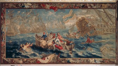1692年5月のラホーグの戦い、軍事科学シリーズ、ワークショップジュドクスデヴォス、c.1715-24 作： Flemish School