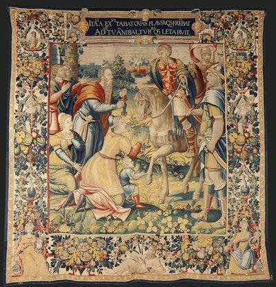 ハンニバルの歴史、1570年頃（タペストリー） 作： Flemish School