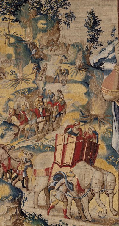 ハンニバルの歴史、1570年頃（タペストリー） 作： Flemish School