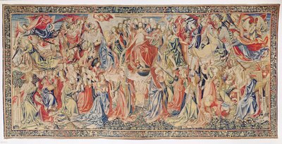最後の裁き：人間の贖い、ブリュッセルワークショップ、15-16世紀 作： Flemish School