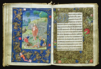 復活、スタッフォード祈祷書からのミニチュア 作： Flemish School