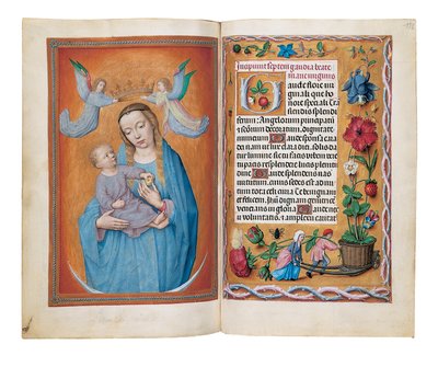 ロスチャイルド時間帳、ゲントまたはブルージュ、1505年頃 作： Flemish School