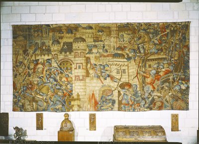 エルサレムの包囲、ノートルセニョールの復讐 作： Flemish School