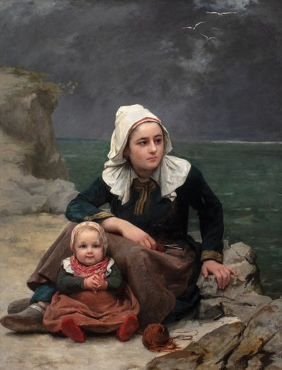 ル・グラン（スコール） 1871-81年頃 油彩・カンヴァス 作： Félicie (1831 88) Schneider