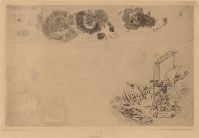 Belgian Border, Bill of Disorder (Frontiere de Belgique. Billet a Desordre) 作： Félicien Rops