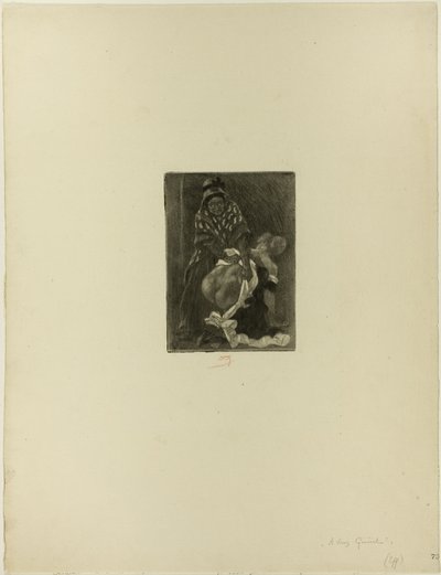 あなたのために 作： Félicien Rops