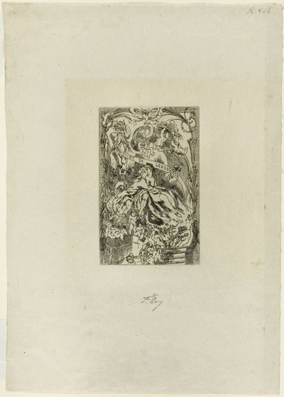 明日のポイントの口絵 作： Félicien Rops