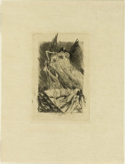 The Dead Kissesの口絵 作： Félicien Rops