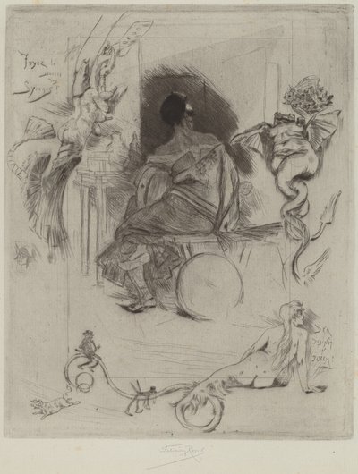 最後のマヤ 作： Félicien Rops