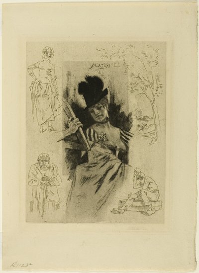 成熟 作： Félicien Rops