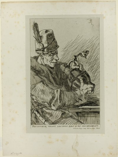 酒飲み 作： Félicien Rops
