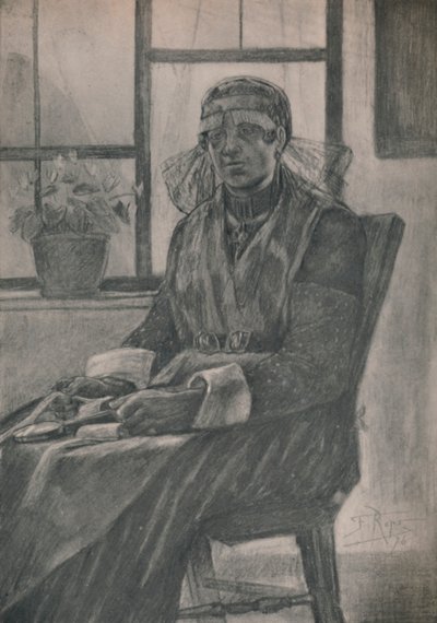 「レースメーカー」、1946 作： Félicien Rops