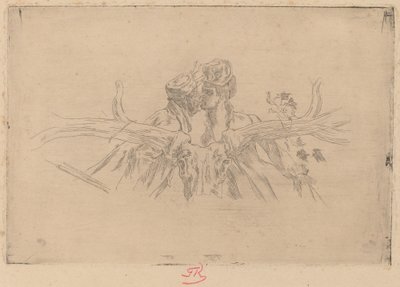 マリスの列車 (Le train de Maris) 作： Félicien Rops