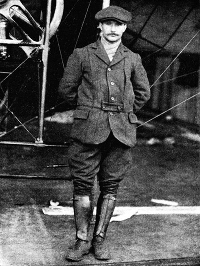 アンリサルメット、ブレリオの偉大なパイロット、ロンドンのヘンドンで1912年1933年。 作： Flight Photo