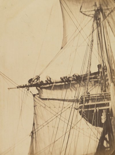 1871年、アストレー号に乗って悪臭を放つ。 作： Félix Auguste Leclerc