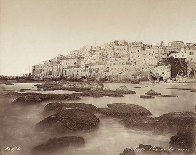 イスラエル・ヤッファのパノラマビュー 作： Félix Bonfils