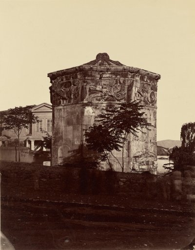 風の塔、アテネ 作： Félix Bonfils