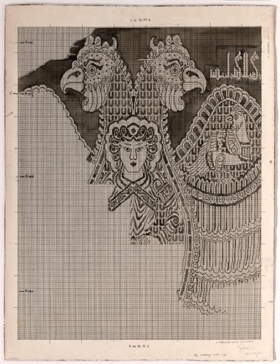 Buyid Silkの模式図 (1962.264) 作： Félix Guichert
